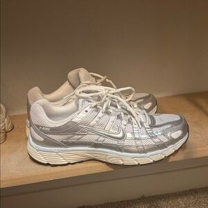 Nike Women's P-6000 Metallic Silver Sneakers
